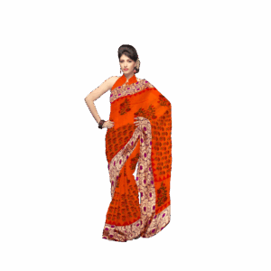 Red Women Saree